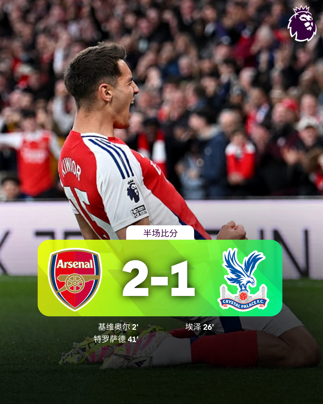 水晶宫后卫坚决护住球门,守住胜局 水晶宫后卫坚决护住球门,守住胜局